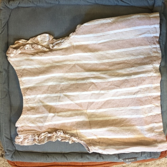 Madewell Linen Blend Sleeveless Top - Size 2 - Picture 4 of 4